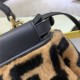 PEEKABOO shearling bag High