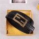 Fendi Crocodile Belt 35mm Baguette Buckle High