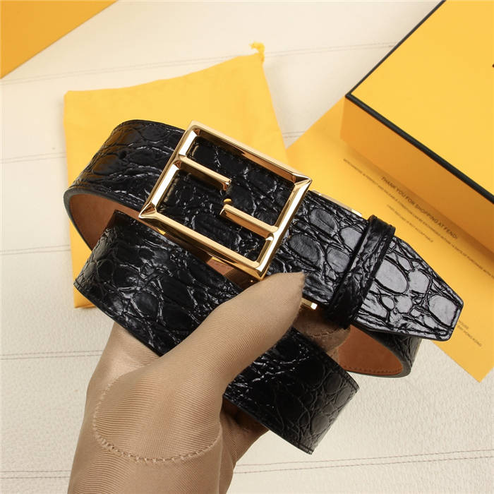 Fendi Caiman Belt 38mm Baguette Buckle High