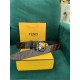 Fendi FF Leather Belt 38mm FF Buckle High