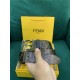 Fendi FF Leather Belt 38mm FF Buckle High