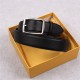 Fendi Leather Belt 35mm Pin Buckle High