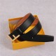 Fendi Leather Belt 38mm F Buckle High