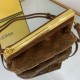 Fendi First Small Suede bag Brown High