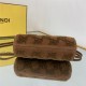 Fendi First Small Suede bag Brown High