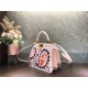 Fendi PEEKABOO ISEEU SMALL Pink Lace Bag Mid