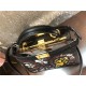 Fendi PEEKABOO ISEEU SMALL Black Lace Bag Mid