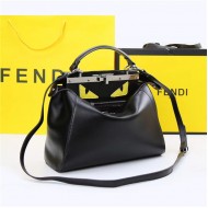 Fendi PEEKABOO ICONIC ESSENTIAL MEDIUM Black Bag