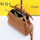 Fendi PEEKABOO ICONIC ESSENTIAL MEDIUM Camel Bag