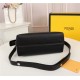 Fendi BY THE WAY MEDIUM Black leather Boston bag