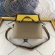 Fendi BY THE WAY MEDIUM Taupe leather Boston bag