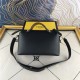 Fendi BY THE WAY MEDIUM Black leather Boston bag