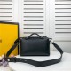 Fendi BY THE WAY MEDIUM Black leather Boston bag