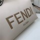 Fendi BY THE WAY MEDIUM White leather Boston bag