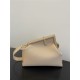 Fendi First Medium Leather Bag Nude High