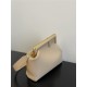 Fendi First Medium Leather Bag Nude High