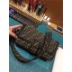 Fendi BAGUETTE Brown fabric bag Mid