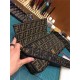 Fendi BAGUETTE Brown fabric bag Mid