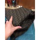 Fendi BAGUETTE Brown fabric bag LARGE Mid