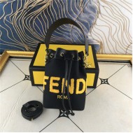 Fendi MON TRESOR bag Embroidery Black