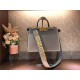 Fendi ICONIC PEEKABOO ISEEU Leather Bag Grey Mid