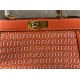 Fendi PEEKABOO ISEEU MEDIUM Embroidery FF Orange Mid