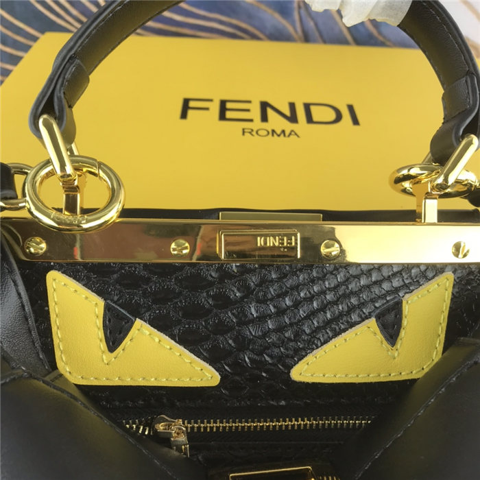 Fendi PEEKABOO Bag Black