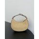 Fendigraphy Small Straw bag Natural High