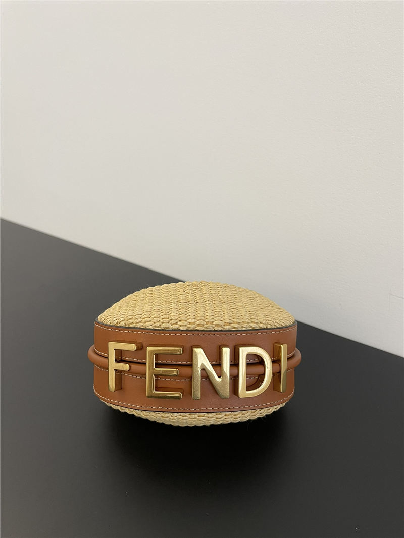 Fendigraphy Nano Straw bag Natural High