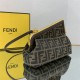 Fendi FIRST SMALL Fabric bag Coffee High