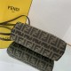 Fendi FIRST SMALL Fabric bag Coffee High