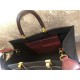 Fendi SUNSHINE MEDIUM Canvas Bag Black