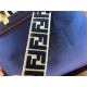 Fendi SUNSHINE MEDIUM Canvas Bag Blue