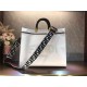 Fendi SUNSHINE MEDIUM Canvas Bag White