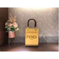 Fendi MINI SUNSHINE SHOPPER Yellow Mid