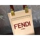 Fendi MINI-B SUNSHINE SHOPPER Beige Mid