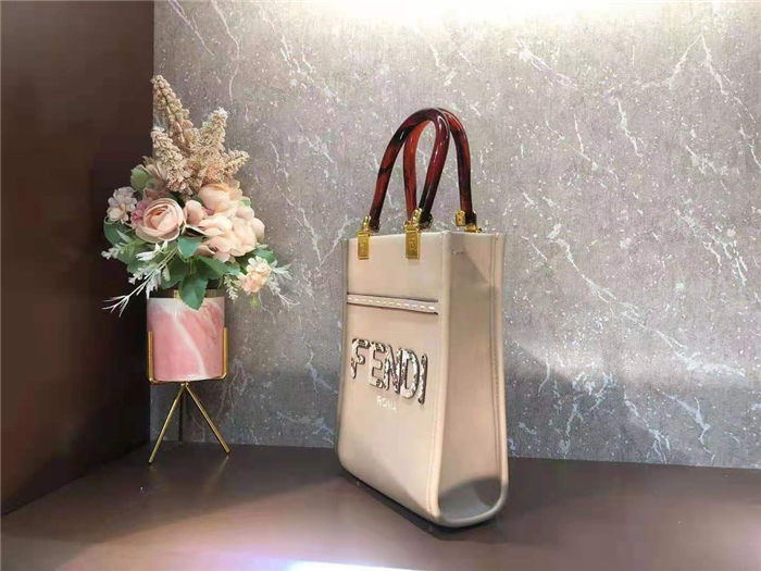 Fendi MINI-B SUNSHINE SHOPPER Taupe Mid