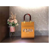 Fendi MINI-B SUNSHINE SHOPPER Orange Mid