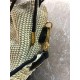 Fendi PACK MEDIUM POUCH Raffia Beige Mid