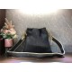 Fendi PACK SMALL POUCH Raffia Black Mid