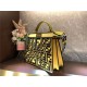 Fendi PEEKABOO ISEEU MEDIUM Embroidery Yellow Mid