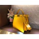 Fendi PEEKABOO ISEEU MEDIUM Embossed Yellow Mid