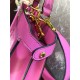 Fendi PEEKABOO ISEEU MEDIUM Embossed Fuchsia Mid