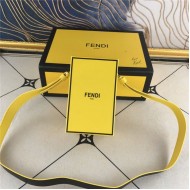 Fendi VERTICAL BOX Yellow Mid