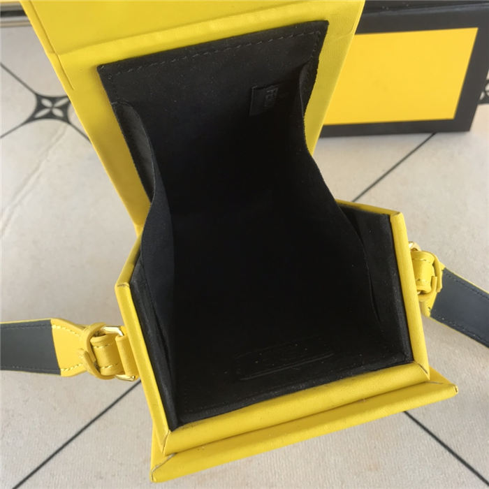 Fendi VERTICAL BOX Yellow Mid