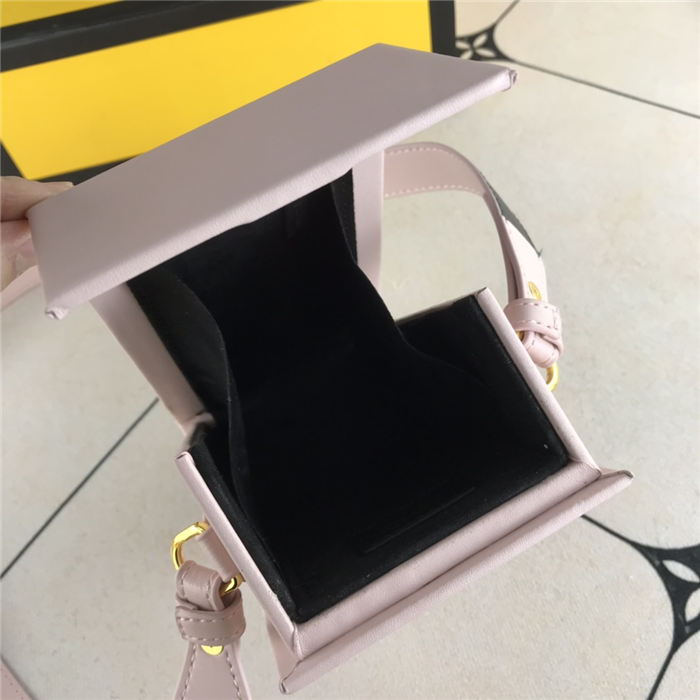 Fendi VERTICAL BOX Pink Mid