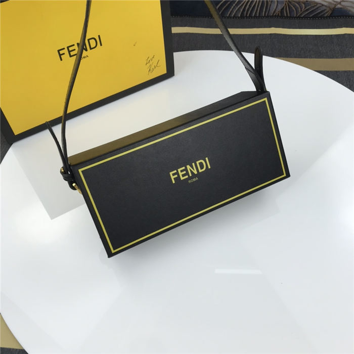 Fendi HORIZONTAL BOX Black Mid