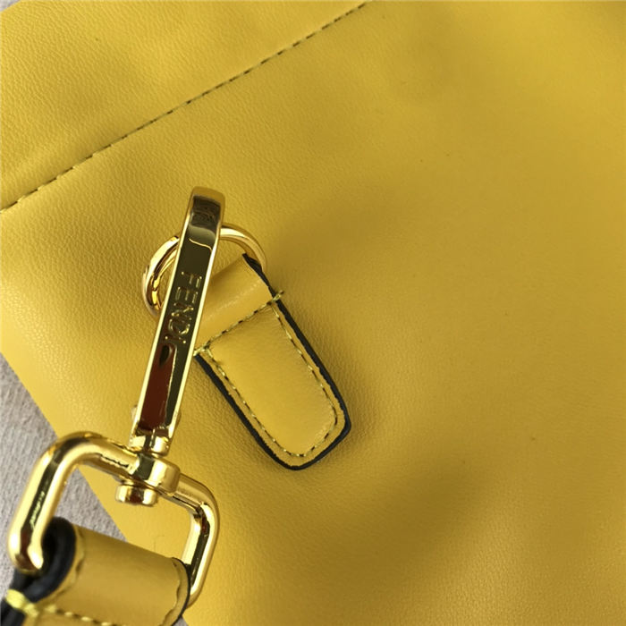 Fendi PACK MEDIUM POUCH Napa Yellow Mid