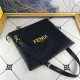 Fendi PACK MEDIUM POUCH Napa Black Mid