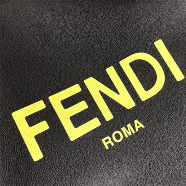 Fendi PACK MEDIUM POUCH Napa Black Mid